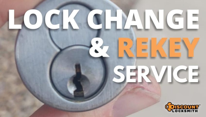 Lock change and rekey service